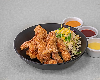 J1. Karayage Chicken<br />(Choose 3 dipping sauces)