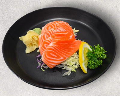 Fresh King Salmon Sashimi (5pcs)