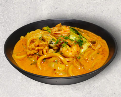 U2. Spicy Seafood Cream Udon